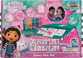 Canenco Gabby's Dollhouse Αερογράφος Set Desktop Box (GD23368)