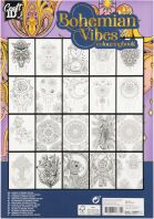 CCG Craftid Μπλοκ Ζωγραφικής 20 Φύλλων Colouring Book-2 Σχέδια-1Τμχ (CR5008/GE)