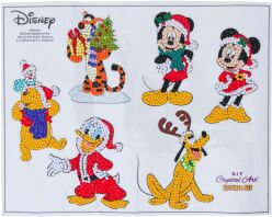 Craft Buddy Sticker Crystal Art Disney Christmas Friends (DNY2021XMAS)