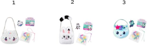 RMS Gabby's Dollhouse Σετ Mini Jewellery Bags-3 Σχέδια (70-0014)