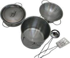 BW Σετ Κουζινικά Steel-2 Σχέδια (C0139)