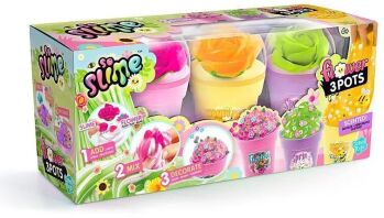 Canal So Slime Flower Βαζάκια 3Τμχ (SSC418)
