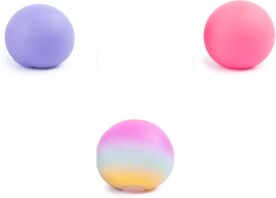 RMS Barbie Glitter Squeezy Balls Extra-3 Σχέδια-1Τμχ (99-0087)