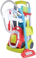 Playgo Τρόλεϋ Καθαρισμού Με Ηλεκτρική Σκούπα B/O (3482)