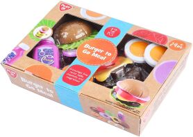 Playgo Σετ Φαγητού Burger Go Meal (3764)