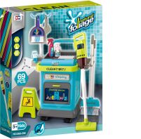 BW Σετ Καθαρισμού Τρόλεϋ 69Τμχ (206)