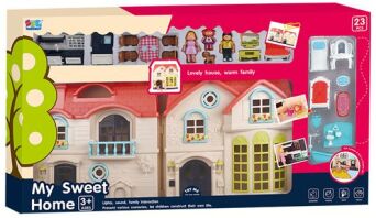 BW My Sweet Home Doll House B/O With Light & Sound (16848)