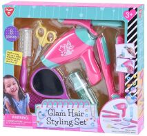 Playgo Σετ Κομμωτικής Glam Hair 8Τμχ (60053)