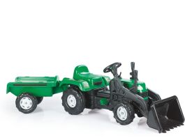 Dolu Εκσκαφέας With Trailer-Green (8048)