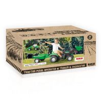 Dolu Εκσκαφέας With Trailer-Green (8048)