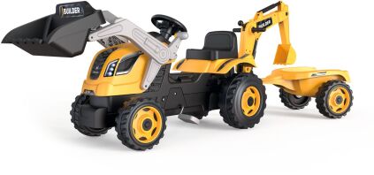 Smoby Max Μπουλντόζα Με Ρυμούλκα (710304)