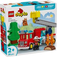 LEGO Duplo Fire Truck With Hose And Firefighter (10473)