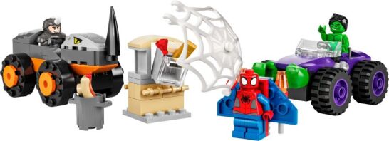 LEGO Super Heroes Spidey And His Amazing Friends Hulk vs. Rhino Truck Showdown (10782)