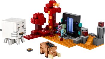 LEGO Minecraft The Nether Portal Ambush (21255)