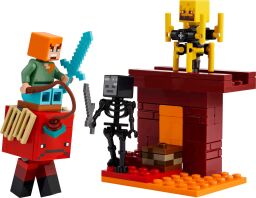 LEGO Minecraft The Nether Lava Battle (21266)