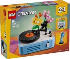 LEGO Creator 3in1 Record Player With Flowers (31172)
