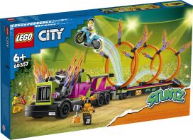 LEGO City Stunt Truck & Ring Of Fire Challenge (60357)