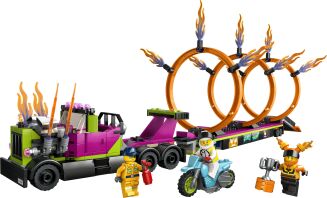 LEGO City Stunt Truck & Ring Of Fire Challenge (60357)