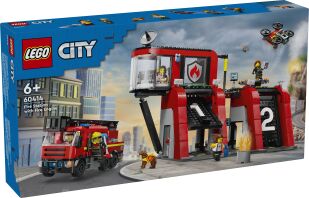 LEGO City Fire Station With Fire Truck (60414)
