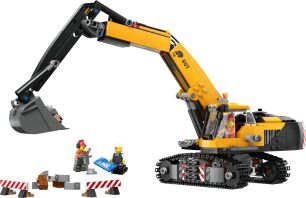 LEGO City Yellow Construction Excavator (60420)