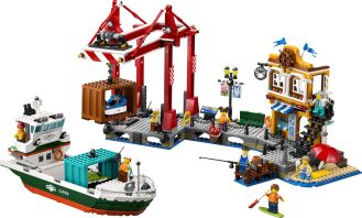 LEGO City Seaside Harbor With Cargo Ship (60422)