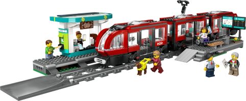 LEGO City Downtown Streetcar & Station (60423)