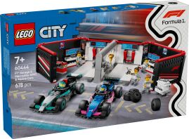 LEGO City F1 Garage & Mercedes-AMG & Alpine Cars (60444)