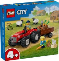 LEGO City Red Farm Tractor With Trailer & Sheep (60461)