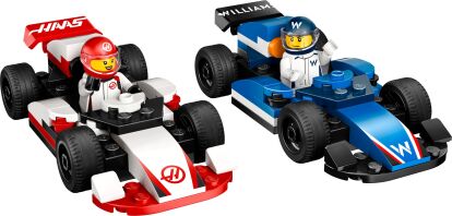 LEGO City F1 Williams Racing & Haas F1 Race Cars (60464)