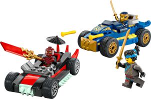 LEGO Ninjago Rogue vs. Drix Race Car Duel (71840)
