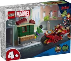 LEGO Super Heroes Iron Man With Bike & The Hulk (76287)