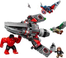 LEGO® Super Heroes Captain America vs. Red Hulk Battle (76292)