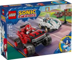 LEGO Sonic The Hedgehog Silver's Car vs. Knuckles' Monster Truck (77118)