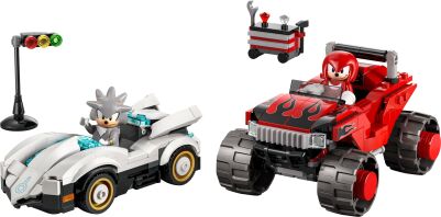 LEGO Sonic The Hedgehog Silver's Car vs. Knuckles' Monster Truck (77118)