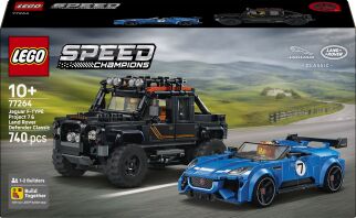 LEGO® Speed Champions Jaguar Project 7 & Land Rover Defender (77264)