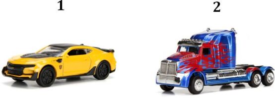 Jada D/C Transformers- 2 Σχέδια (253112000)