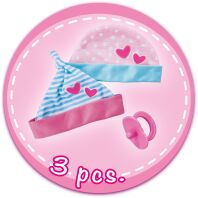 Simba New Born Baby Σετ Σκουφάκια 2Τμχ (105400000)