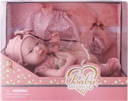 BW Σετ Μωρό Baby Doll 12" & Αξεσουάρ (88R-2)