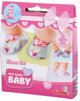 Simba New Born Baby Σετ Παπούτσια 3Τμχ (105560017)