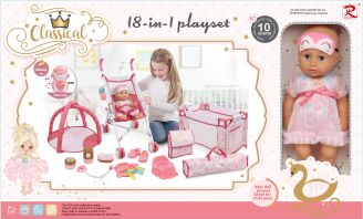 BW Σετ Μωρό 14'' Playset 18 In 1 (82886)