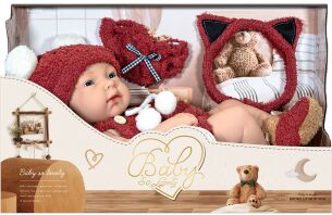 BW Σετ Μωρό Baby Doll 15'' & Αξεσουάρ (8804-2)