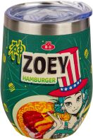 FBL K-Pop Demon Hunters Zoey:Hamburger Θερμός Travel Mug 350ml (CR4388)
