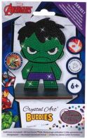 Craft Buddy Φιγούρα Crystal Art Hulk (CAFGR-MCU006)