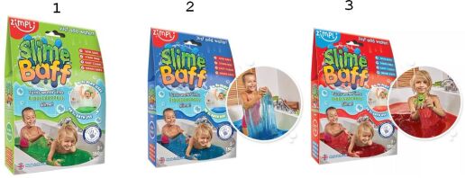 Zimpli Kids Slime Baff 150gr-3 Σχέδια (5246)
