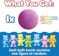 Zimpli Kids Baff Bombz Care Bears Surprise! 100gr.-7 Σχέδια-1Τμχ (7146)