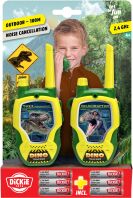 Dickie Walkie Talkie "Dino Patrol" 100m-2,4G (201118200)