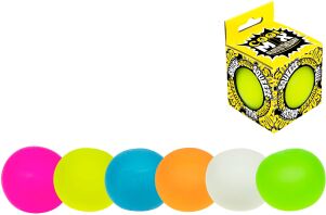 ASTF Cool Mix Glow In The Dark Antistress Μπάλα-6 Σχέδια-1Τμχ (T21468)