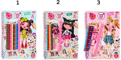 Canenco I Am Μπλοκ Δραστηριοτήτων Fashion Design S3-3 Σχέδια (IAM252253V2)