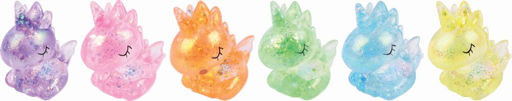 ASTF Cool Mix Super Gel Μονόκερος-6 Σχέδια-1 Τμχ (T26389)