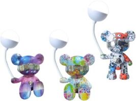 BW Λάμπα Αρκουδάκι B/O-3 Σχέδια-1Τμχ (6617-15M)